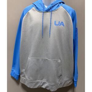 Under Armour Cold Gear Men's Armour Storm Fleece Hoodie XXL Blue Gray